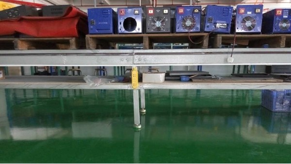 馳曜電子有限公司選用地衛(wèi)士環(huán)氧地坪漆工程