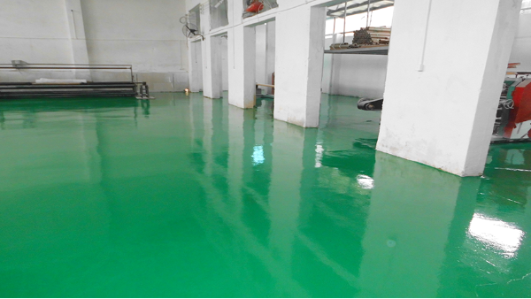 佛山市南海區(qū)西樵樵和無(wú)紡布經(jīng)營(yíng)部選用地衛(wèi)士環(huán)氧地坪漆工程