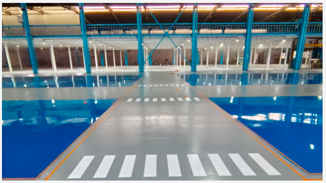 地衛士砂漿型超耐磨環氧地坪漆完工圖