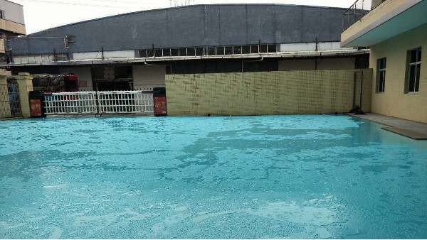 岳尊機械有限公司選用地衛(wèi)士環(huán)氧地坪漆工程