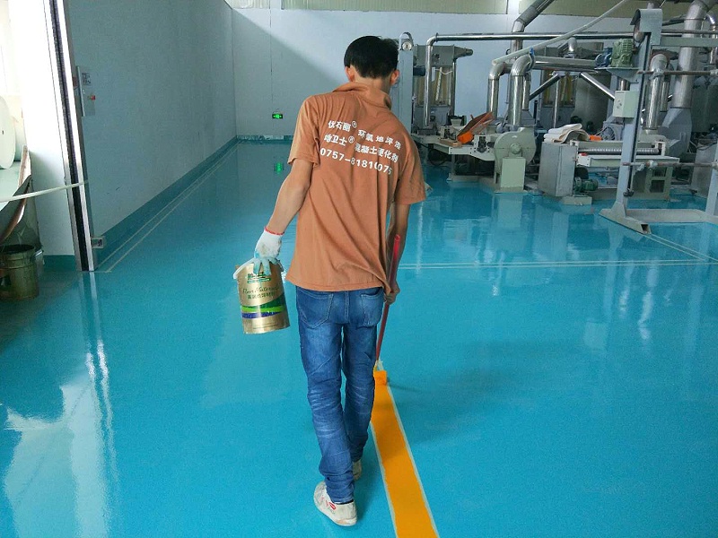 “地衛士”環氧地坪漆翻新施工