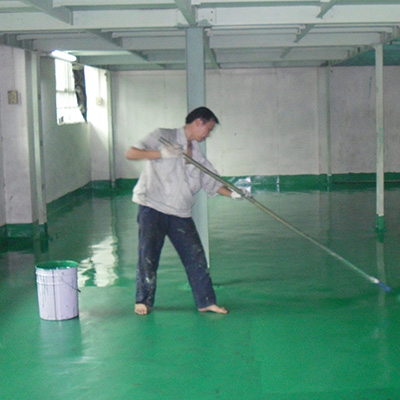 防靜電面漆層施工