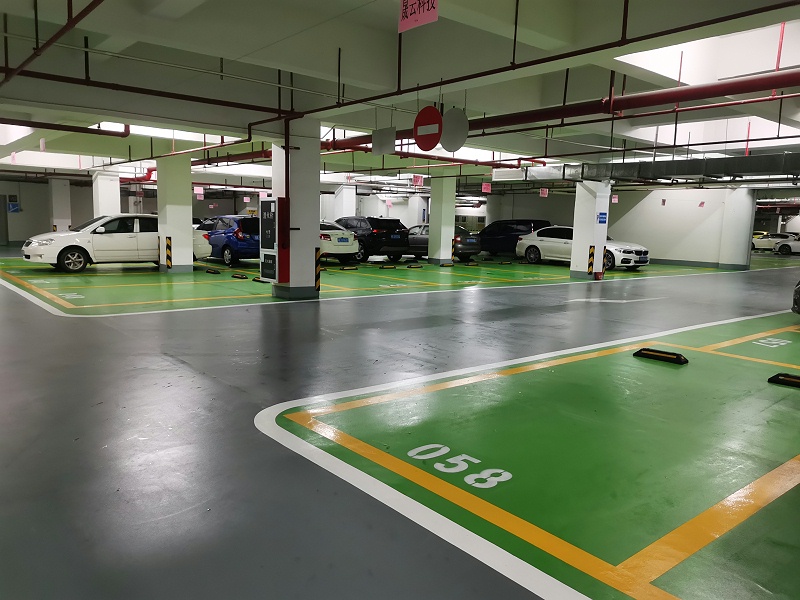 停車場地坪漆