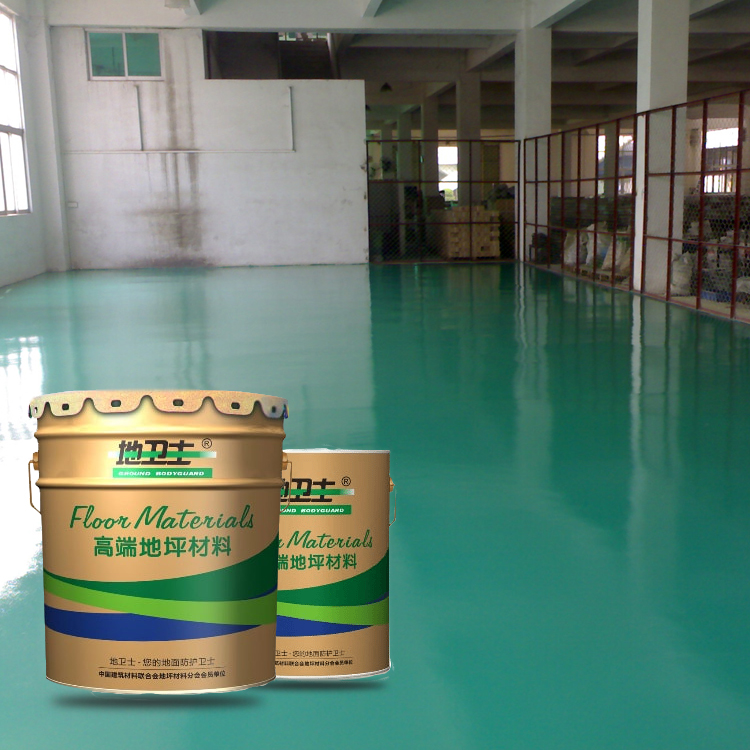 綠色地坪漆,地坪漆施工,地坪漆工程,佛山地坪漆,地衛士地坪