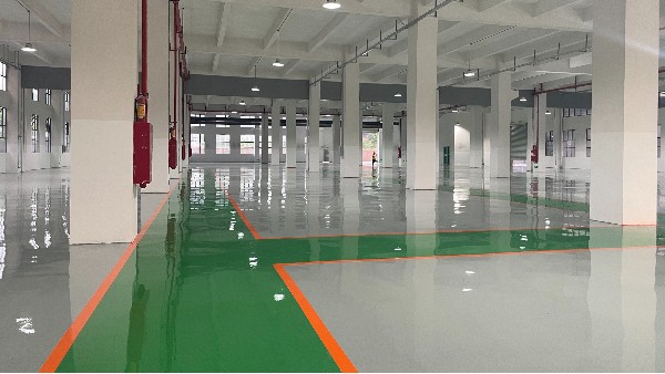 工廠車間想做耐磨型環氧地坪漆，這效果如何？