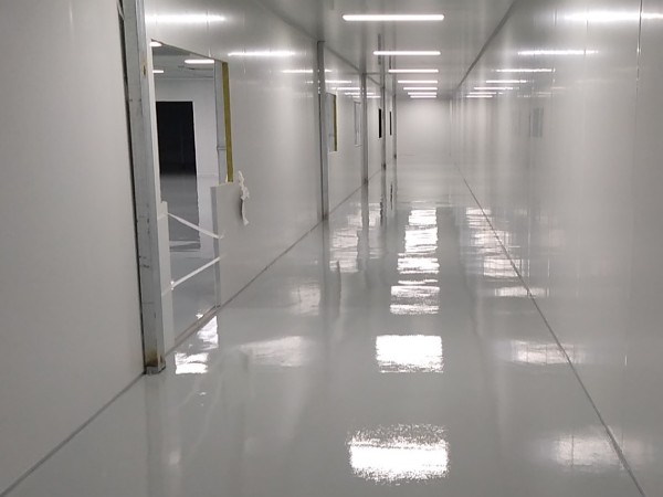 新寶科技有限公司選用地衛(wèi)士環(huán)氧地坪漆工程