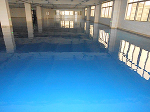 防靜電自流平鏝面型環氧地坪