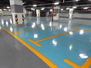 停車場滾面耐壓砂漿型環氧地坪