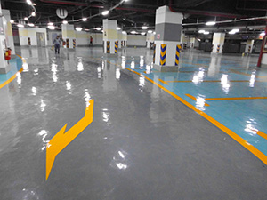 停車場滾面耐壓砂漿型環氧地坪