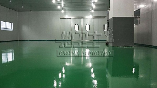 佛山市歐康家具有限公司采用地衛士加厚滾面耐壓型環氧地坪