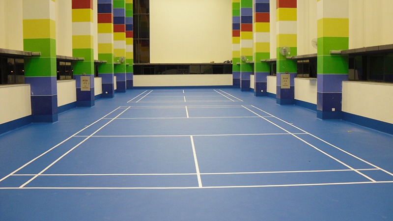 萬(wàn)科沁園采用壓克力運(yùn)動(dòng)場(chǎng)地坪