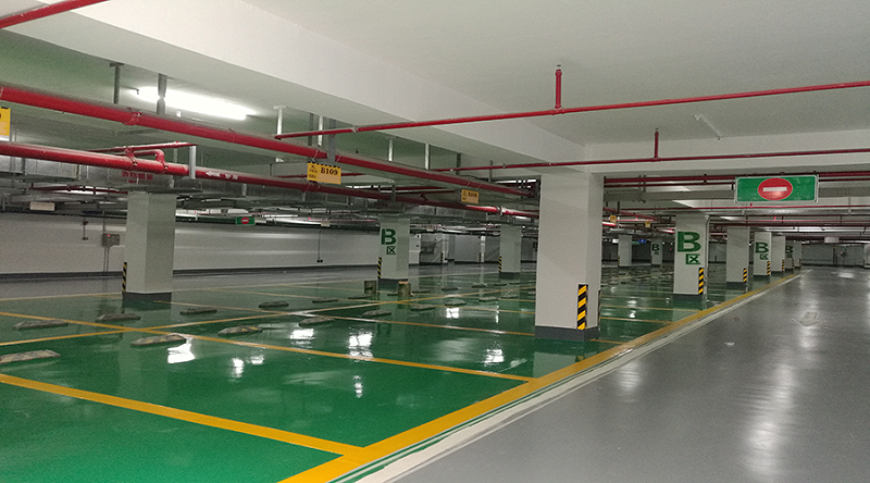 停車場地坪漆,車庫地坪漆,地坪漆工程