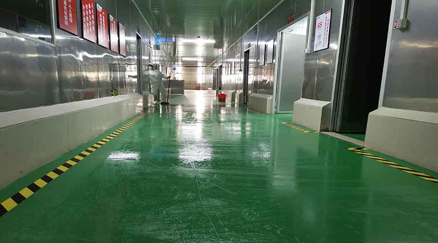 地衛(wèi)士高性能水性聚氨酯砂漿自流平地坪漆在通道的應(yīng)用 地衛(wèi)士高性能水性聚氨酯砂漿自流平地坪漆在通道的應(yīng)用