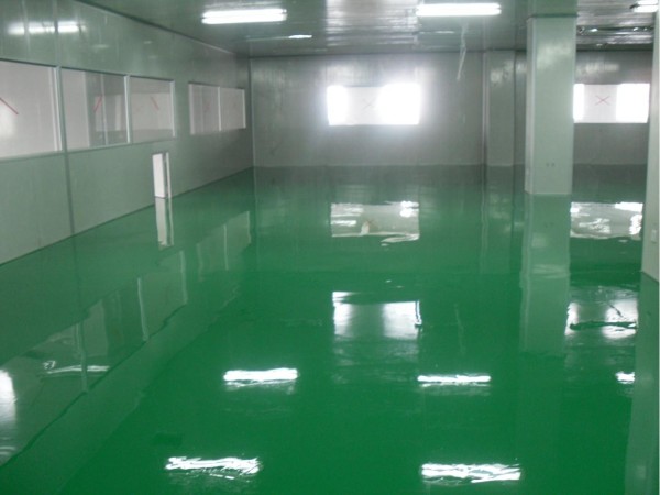 口罩生產廠專用的自流平地坪漆