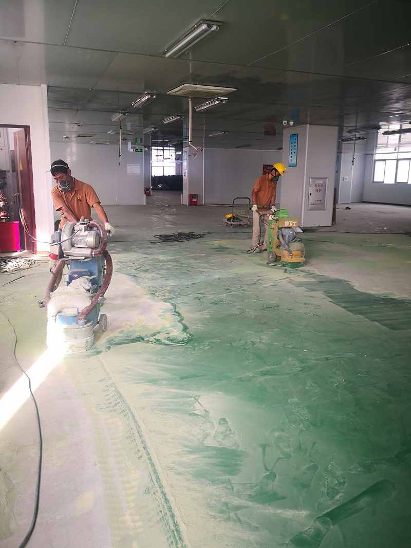 “地衛士”環氧地坪漆施工