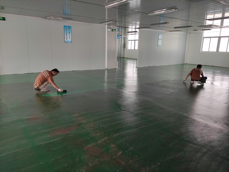 “地衛士”環氧地坪漆施工