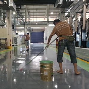 第8步、環氧面漆施工