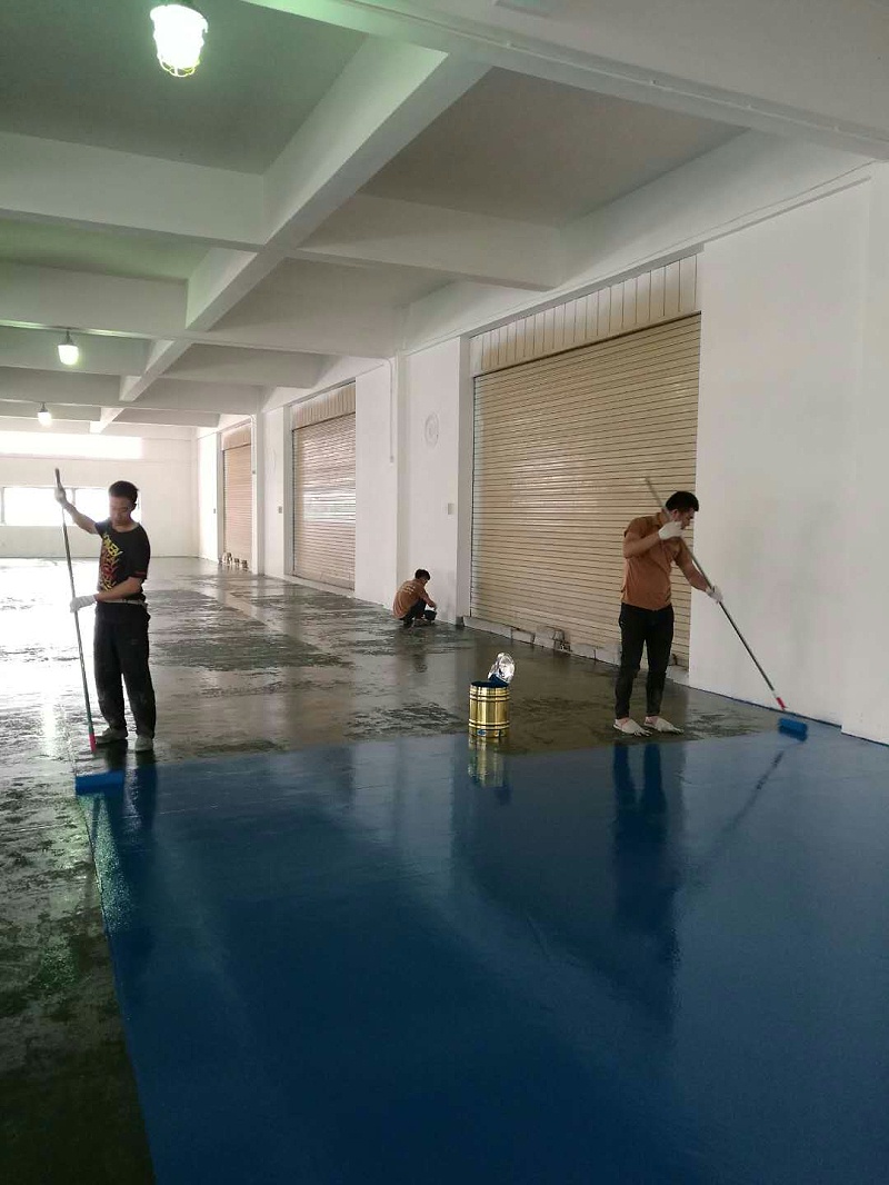 “地衛士”環氧地坪漆施工